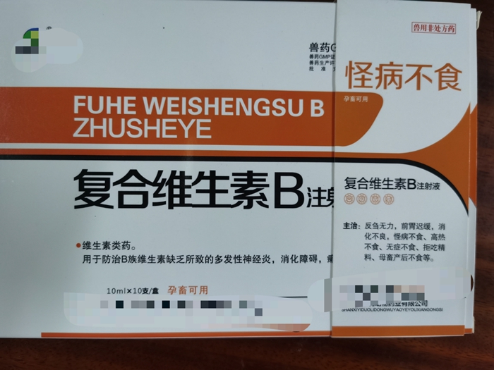 復(fù)合維生素B注射液--用于多發(fā)性神經(jīng)炎，消化障礙，癩皮病，口腔炎等