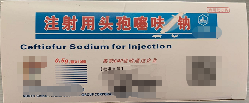 注射用頭孢賽呋鈉0.5g  抗菌藥 具有廣普殺菌作用  對革蘭氏陽性菌、革蘭氏陰性菌均有效。其抗菌機理為抑制細胞壁的合成而導致細菌死亡。敏感菌主要有殺性巴氏桿菌、溶血性巴氏桿菌、膜膜 肺炎放線桿菌、沙門氏菌、大腸桿菌、鏈球菌、葡萄球菌等